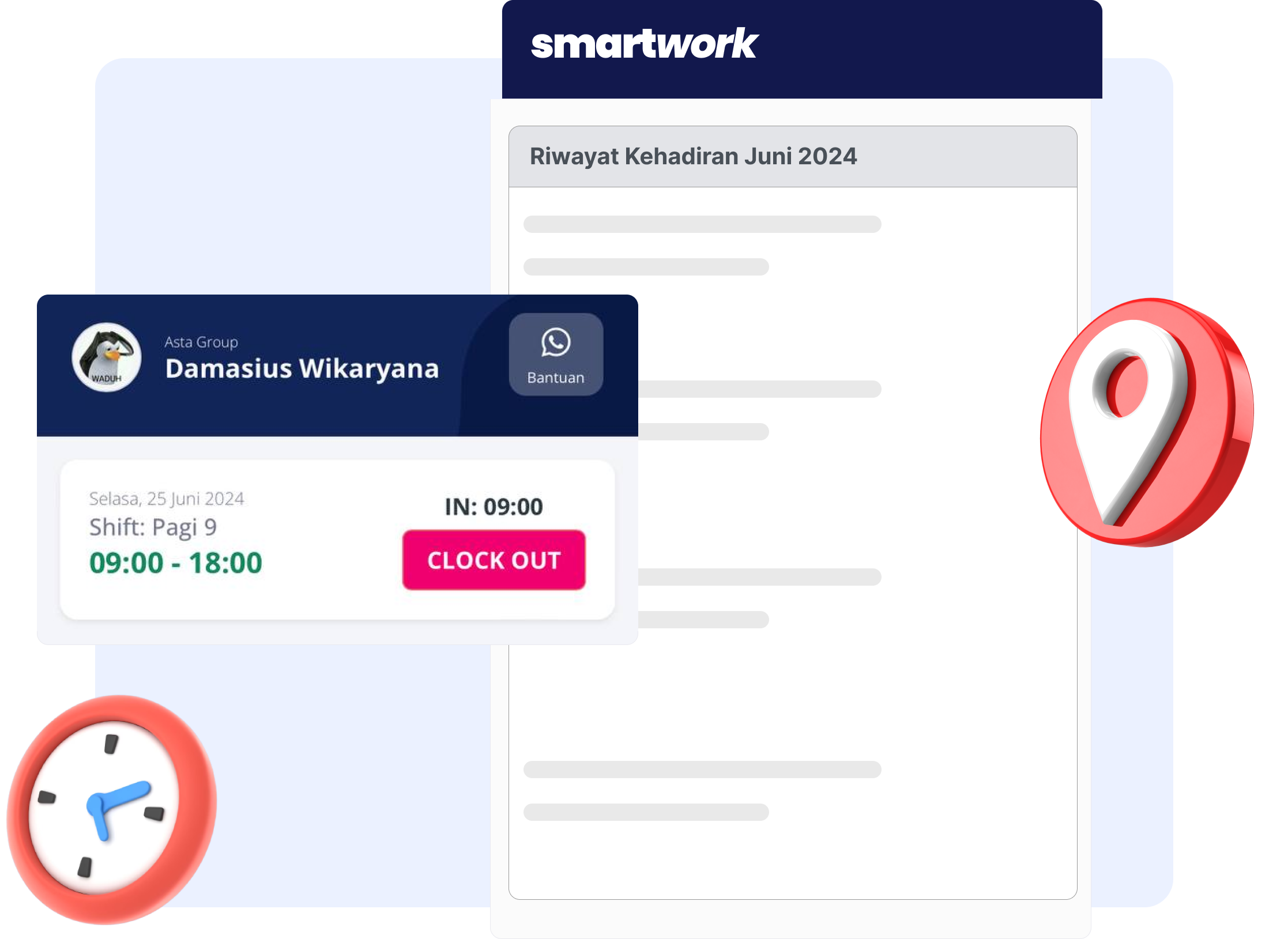 Smartwork App Aplikasi Absensi Online & HR Solution No 1 di Indonesia