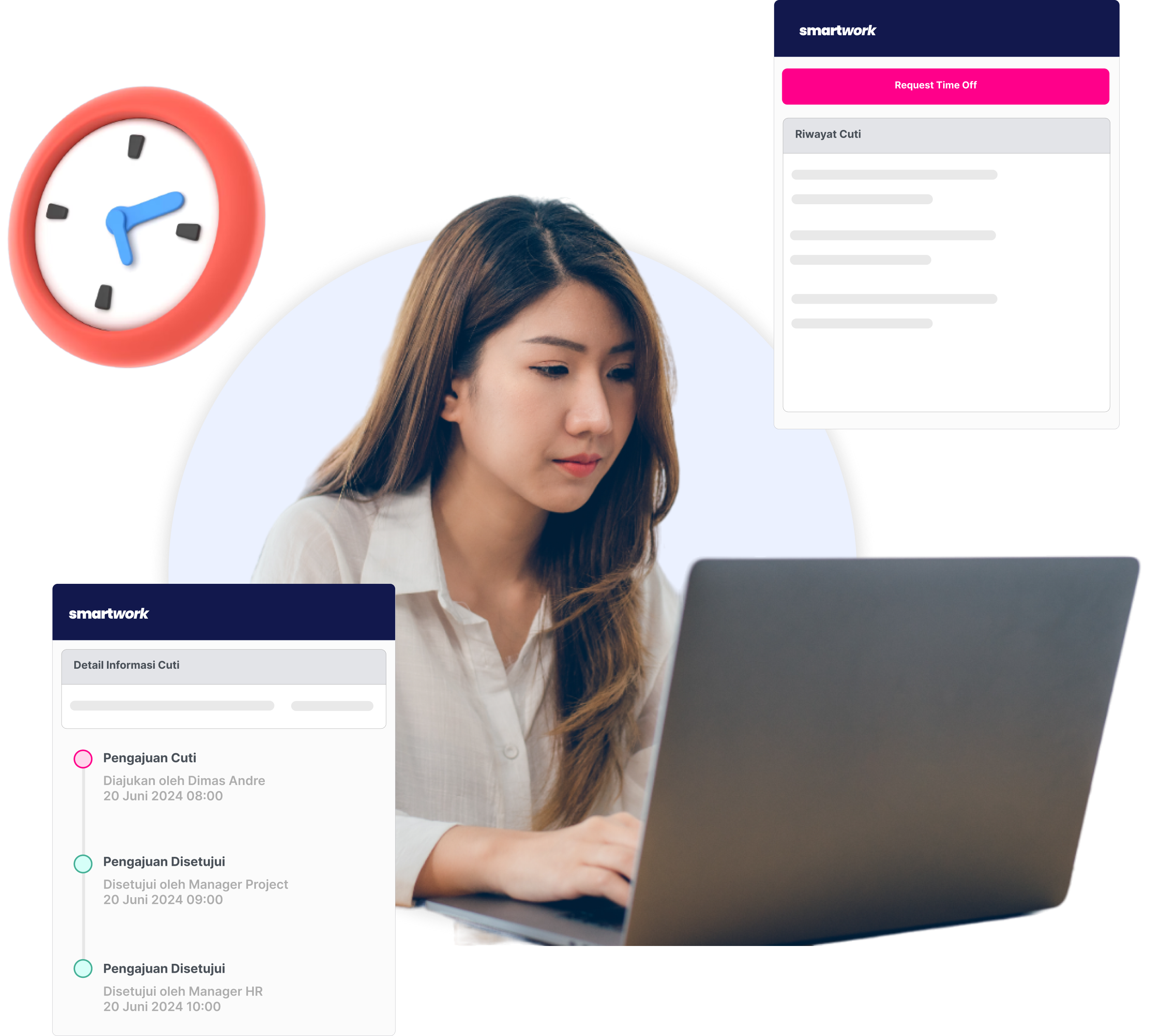 Aplikasi Manajemen Cuti Karyawan - Smartwork