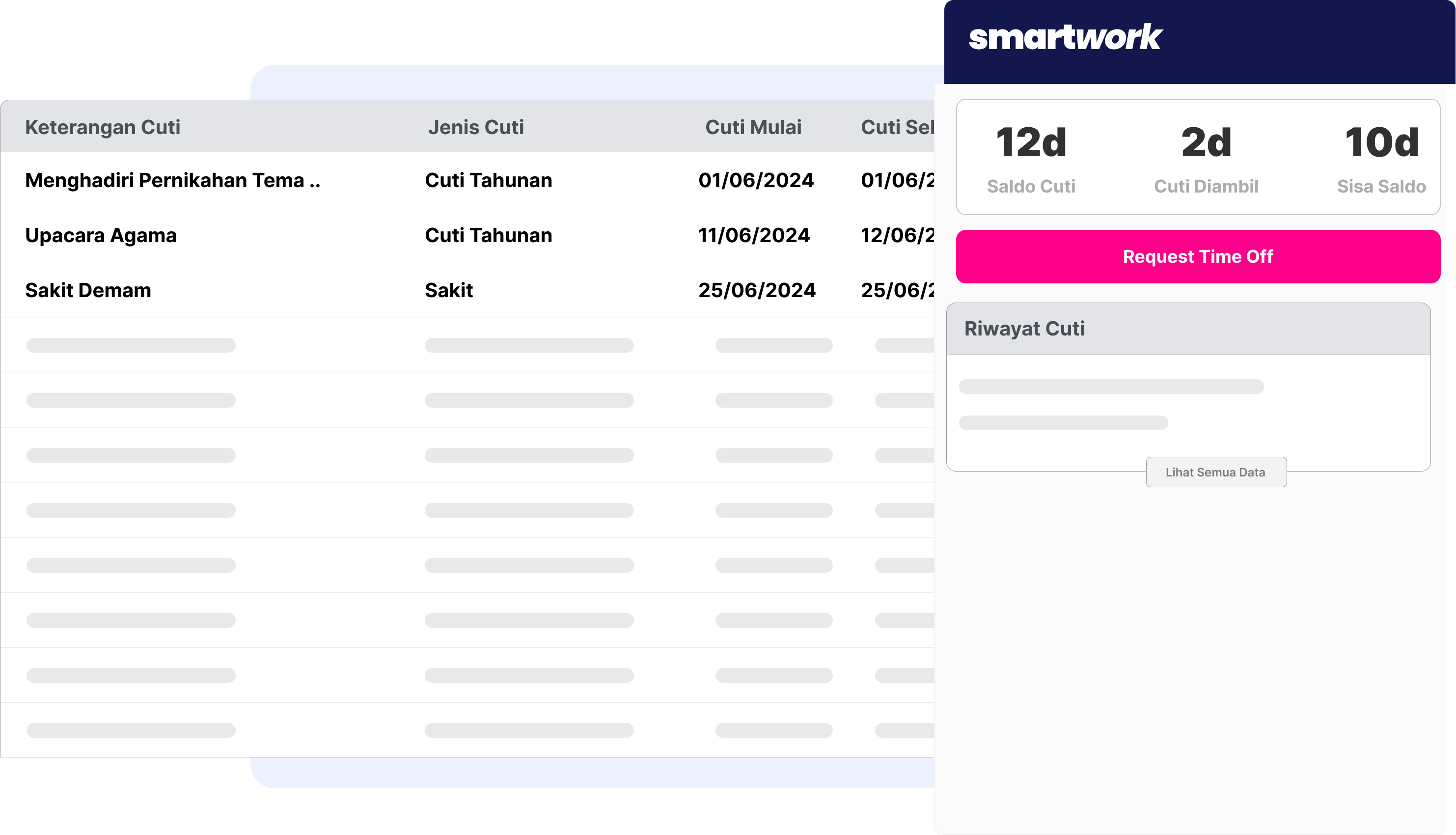 Aplikasi Manajemen Cuti Karyawan - Smartwork