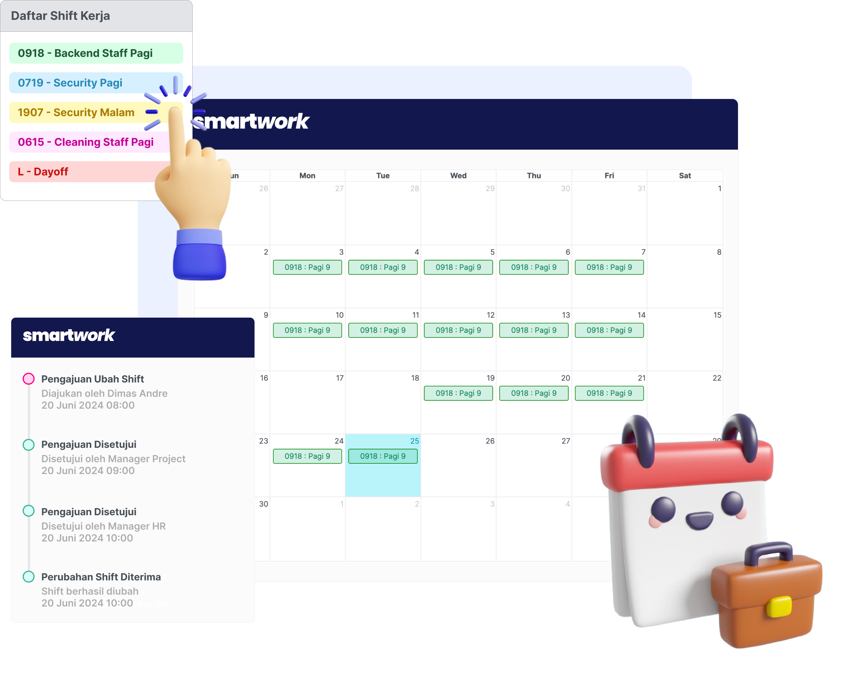 Smartwork App Aplikasi Absensi Online & HR Solution No 1 di Indonesia